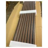 TONOR Wood Wall Panels for Wall, 4 Pack 47.2" x 23.6"(31ft ) Acoustic Wall Panels, Wood Slat Acoustic Panels for Noise Cancelling and Decoration, Living Room, Bedroom, Office, Walnut