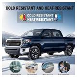 Window Molding Trim Seal for 2007-2019 Toyota Tundra Crewmax Cab(4 Full-Size Doors),Black Door Window WeatherStrip Seal Belt,Replace#68160-0C020 68210-0C020 68163-0C020 68164-0C020