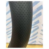 Car Steering Wheel Cover Black, Non-Slip Wear-Resistant Carbon Fiber Steering Wheel Cover, Breathable Drilled O-Type Leather Sleeve, Universal Car Interior Accessories for Most Vehicle