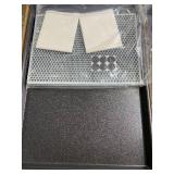 HQ4us Dog Pee Pad Holder Tray with Grate 34 23 , Large Dog Litter Box Toilet, Puppy Pee Pad Holder, Less Mess, Dog Potty Indoor Outdoor for Balcony