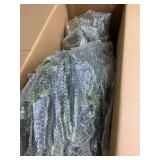 Retails for $165! Puleo International 6.5ft Pre-Lit Aspen Fir Artificial Christmas Tree with 500 Clear Lights, 903 Realistic Dense Branch Tips, Easy Setup Artificial Trees with Sturdy Metal Stand