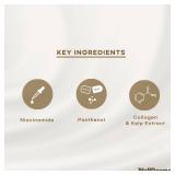 WELLDERMA Sapphire Collagen Impact Hydrogel Fitting Mask, 25g x 4 Sheets   Hydrating & Firming Micro-Hole Sheet Mask with Collagen Water 850,294ppm, Niacinamide & Peptides