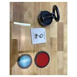 F&N Trading Inc F&N Magnetic Car Phone Mount with Suction Cup   360  Adjustable Holder for Windshield, Dashboard, Rear Windows   Rideshare & Backseat Entertainment (Black)