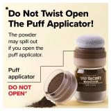 I DEW CARE Biotin Clarifying Dry Shampoo - Tap Secret Dark Original & Dark Brown Duo set | Strengthening & Volumizing, Powder Type, Refillable, Travel size, Brunette, Beauty Gift Sets, 0.29 Oz * 2ea