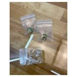 Disco Ball Earrings 925 Stering Silver Post 18K Gold Plated CZ Micro Pave Dainty Round Gold Stud Huggie earrings for Women