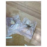 OZEL Gold Dangle Earrings for Women Brushed Finish, Matte Gold Statement Jewelry, 14k Gold Plated