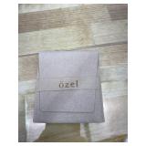 OZEL JEWELRY & GIFT Layered Gold Necklaces for Women - Crystal Colorful Delicate Cutting Pendant Necklace - 18K Gold Plated - Birthday Gifts (Made in Korea)