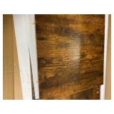 Flip Top Record Player Stand, Large Turntable Stand Holds up to 150+ Albums, Vintage Mid Century Record Player Table, Stereo Cabinet with Open Storage, for Living Room, Bedroom, Rustic Brown