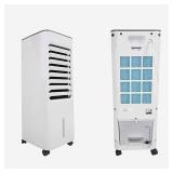 Retails for $100! Windowless Air Conditioner Portable, Swamp Cooler Air Conditioner with 2 Gal Water Tank, Ventless Evaporative Air Cooler, 3 Modes, 3 Speeds, Timer, Remote, Swing, Suitable for Home I