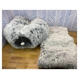 Cat Tunnel Bed for Indoor Cats - Large 3-in-1 Donut Tunnel, Peekaboo Cave With Washable Cushion, Multifunctional Toys for Cats and Rabbits (No Plush)