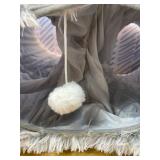 Cat Tunnel Bed for Indoor Cats - Large 3-in-1 Donut Tunnel, Peekaboo Cave With Washable Cushion, Multifunctional Toys for Cats and Rabbits (No Plush)