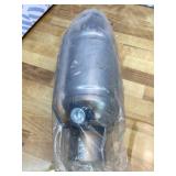 Dylannet 2.5" Inlet/Outlet Automobile Weld-on Catalytic Converter, Universal High Flow Front Cat Convertor Direct-Fit with Heat Shield and O2 Port Catalytic Convert (EPA Compliant) (2.5" 1PC)