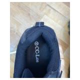 CC-Los Hiking Shoes for Men Lightweight Comfortable Walking Sneakers Black 9