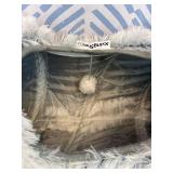 Cat Tunnels for Indoor Cats   Cat Crinkle Tunnel   Collapsible Long Plush  Cat Tube Cute Cozy Pet Play for Hours of Fun (47" / Pearl Gray)