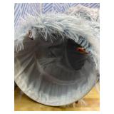 Cat Tunnels for Indoor Cats   Cat Crinkle Tunnel   Collapsible Long Plush  Cat Tube Cute Cozy Pet Play for Hours of Fun (47" / Pearl Gray)