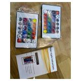 Ocean Wave Projection Lamp, 16 Color RGB Mood Light with Remote, 3D Water Ripple Night Light for Kids Room, Meditation, Yoga, Home Decor(2 Pcs)