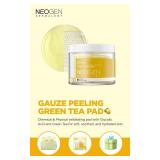 DERMALOGY by NEOGENLAB Bio-Peel Gauze Peeling Pads (Lemon, 30 pads) - Exfoliating & Brightening Peeling Pad with PHA & Lemon & Lemongrass - Korean Skin Care
