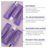Farmstay Retinol Roll-on Eye Serum with 2% Niacinamide & Collagen   Hydrating Korean Eye Roller for Dark Circles, Puffy Eyes & Wrinkles   0.84 fl. oz.