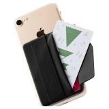 Sinjimoru Phone Grip Card Holder with Flap, Adhesive Card Holder, Finger Strap for Phone, Sinji Pouch B-Flap