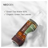 DERMALOGY by NEOGENLAB NEOGEN Real Fresh Foam Cleanser, Green Tea 5.6 Fl Oz (160g) - Soothing & Hydrating Gentle Cleansing Foam with Real Green Tea Extract, Clean Beauty - Korean Skin Care