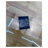 M.DUN- Round Edges Rectangle Shape Studs Earring. Abalone Amber Turquoise Resin Stone Design, 18k Real Gold Plated Bezel, Hypoallergenic Gorgeous Gift for Women