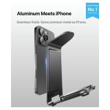 Intoval Aluminum 3 in 1 Wireless Charging Station for iPhone 17 16 15 14 13 12 11 Pro Max XR, Wireless Charger for Apple Watch 11 10 9 8 7 Ultra SE 3 2, Phone Charger for AirPods 4 Pro 2 3 (Grey)