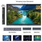 $2200 86" Smart Board 4K UHD Interactive Whiteboard, Android 14, 13MP YOU MUST BRING HELP TO LOAD and Picked up week of auction! Bid with confidence! 7 Days from pick up to ensure it works as it shoul