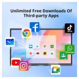 $2200 86" Smart Board 4K UHD Interactive Whiteboard, Android 14, 13MP YOU MUST BRING HELP TO LOAD and Picked up week of auction! Bid with confidence! 7 Days from pick up to ensure it works as it shoul