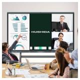 $2200 86" Smart Board 4K UHD Interactive Whiteboard, Android 14, 13MP YOU MUST BRING HELP TO LOAD and Picked up week of auction! Bid with confidence! 7 Days from pick up to ensure it works as it shoul