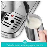 $140 CASABREWS CM5418 Espresso Machine 20 Bar, 34oz Tank