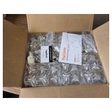 $140 Hexagon Garage Lights, 3-Level Dimmable 329W Tube, 11-Grid LED