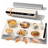 Food Warming Mat with Heat-Resistant Pad, 26x15 in, 6-Level Temp