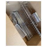 $47 HOWDIA Stainless Steel 2-Tier Over-the-Sink Dish Drying Rack
