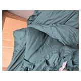 $67 Andency Oversized King Comforter Set 120x98, 3 Pieces, Dark Green