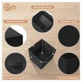 Storage Maniac 11-Inch Fabric Foldable Storage Cubes, 6-Pack