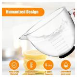 $56 Glass Mixer Bowl for KitchenAid 4.5-5 Qt Tilt-Head Stand Mixers