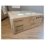 $60 52-Inch Black Ceiling Fan with Light, Remote, 3CCT, Dimmable