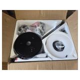 $60 52-Inch Black Ceiling Fan with Light, Remote, 3CCT, Dimmable