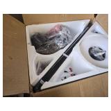 $60 52-Inch Black Ceiling Fan with Light, Remote, 3CCT, Dimmable