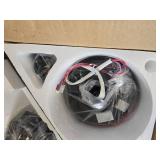 $60 52-Inch Black Ceiling Fan with Light, Remote, 3CCT, Dimmable