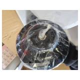 $60 52-Inch Black Ceiling Fan with Light, Remote, 3CCT, Dimmable