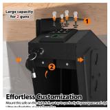 $95 HARDROCK Gun Safe for Pistols, Biometric Wall-Mounted Handgun