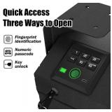 $95 HARDROCK Gun Safe for Pistols, Biometric Wall-Mounted Handgun