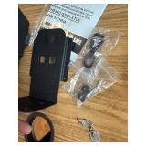 $95 HARDROCK Gun Safe for Pistols, Biometric Wall-Mounted Handgun