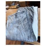 Bedsure Sherpa Fleece Blanket, Thick and Warm, Grey, 60x80