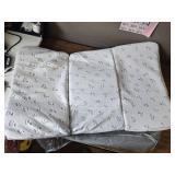 Pack and Play Mattress Pad Trifold 38x26 with Removable Cover