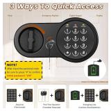 $67 1.2 Cu Ft Home Safe, Programmable Keypad, Digital Safe