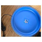 Daoeny 100W Heated Bird Bath with Thermostat, 5-Prong Metal Base