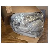 $80 Bedsure Electric Blanket Queen, Dual Control, Grey (84x90)