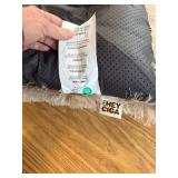 EHEYCIGA Fluffy Dog Crate Bed for Medium Dogs, Plush Faux Fur